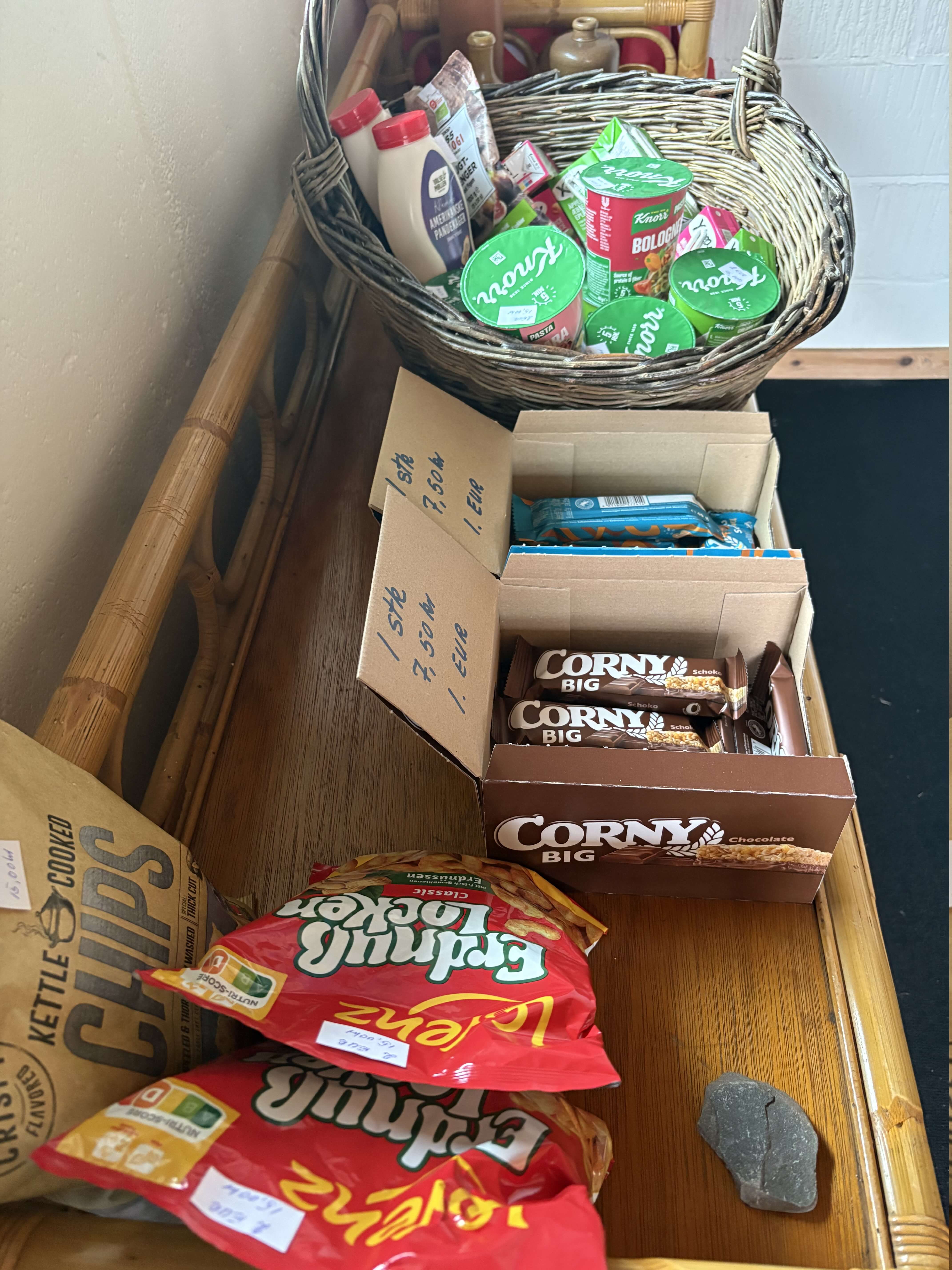 Kibo Food Cache Snacks