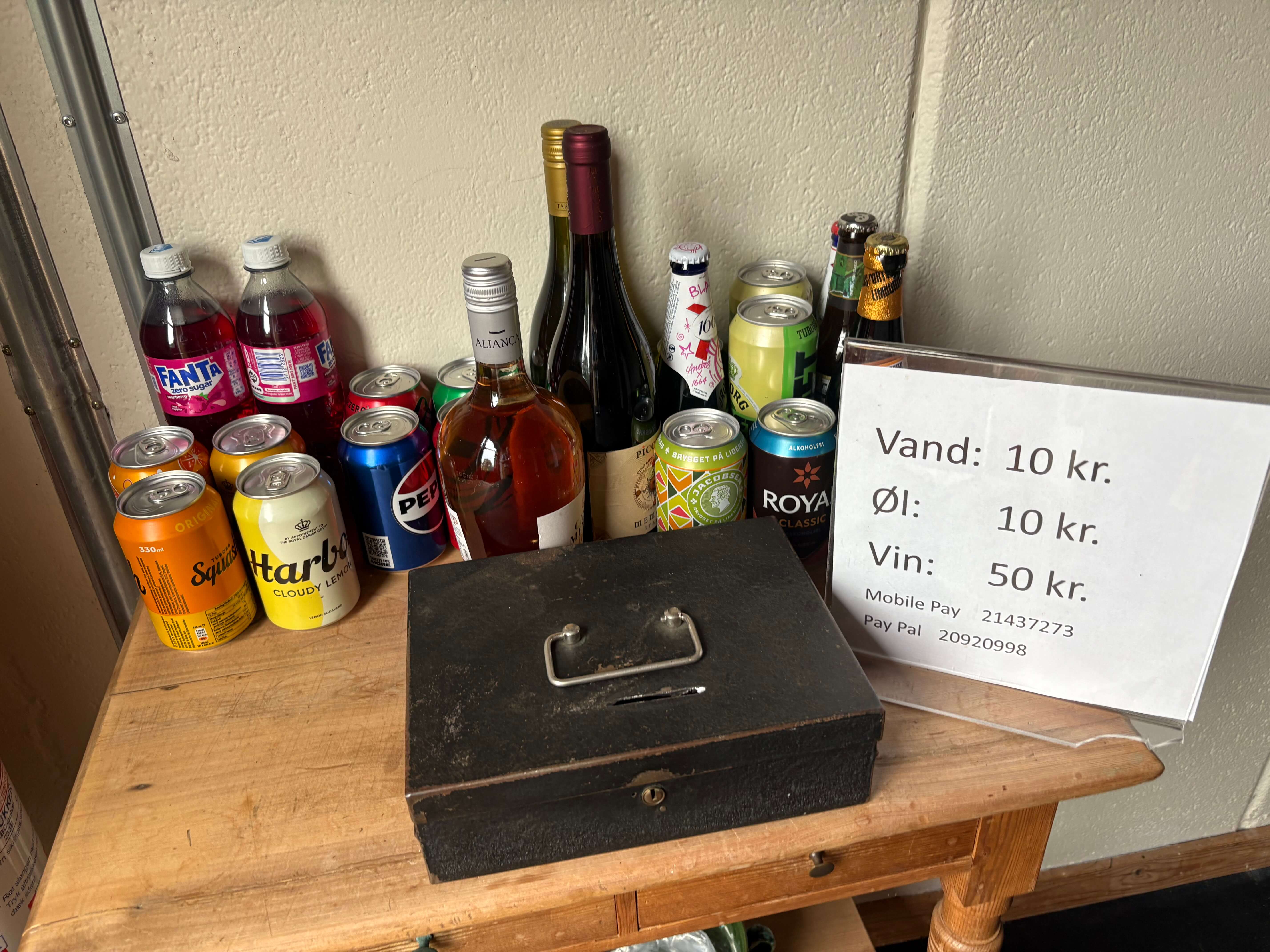 Kibo Food Cache Drinks